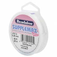 Beadalon Stringing Wire Supplemax Ultra 0.25mm 25 metre White