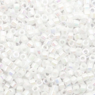 Miyuki beads delica's 11/0 White Pearl AB