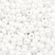 Miyuki seed beads 8/0 Opaque White 8-402