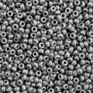 Miyuki seed beads 11/0 Opaque Luster Smoke Grey 11-2479