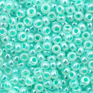 Miyuki seed beads 8/0 Ceylon Aqua Green 8-536