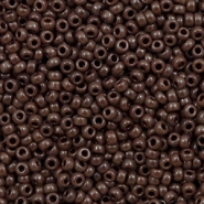 Miyuki seed beads 11/0 Opaque Chocolate Brown 11-409