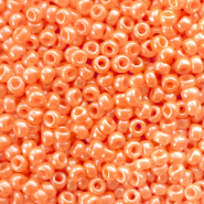 Miyuki seed beads 11/0 Opaque Luster Light Orange 11-423
