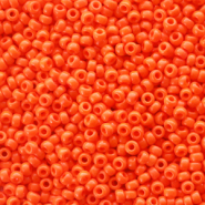 Miyuki seed beads 11/0 Opaque Orange 11-406
