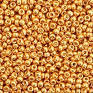 Miyuki seed beads 11/0 Duracoat Galvanized Yellow Gold 11-4203