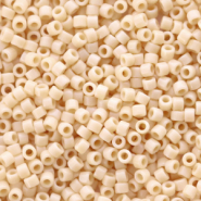 Miyuki beads delica's 11/0 Opaque Matte Antique Beige DB-353