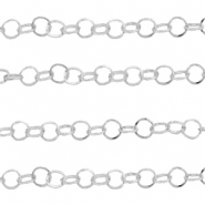 Stainless Steel findings belcher chain Silver