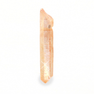Natural stone charms Quartz Peach-Light Orange