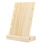Jewellery display wood for bracelets Natural (natural wood colour)