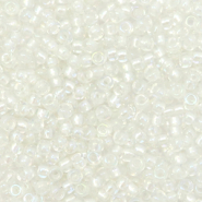 Miyuki seed beads 11/0 Fancy Lined Soft White 11-3637
