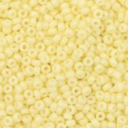 Miyuki seed beads 11/0 Duracoat Opaque Light Lemon Ice 11-4451