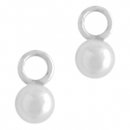 925 Silver charms ball Silver