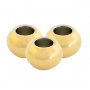 Stainless steel beads 4mm Gold