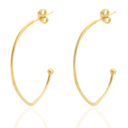 Stainless steel earrings Gold