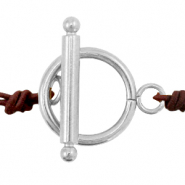 Stainless Steel findings toggle clasp 15mm Silver