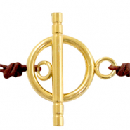 Stainless steel findings toggle clasp Gold
