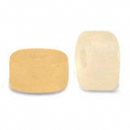 Natural stone beads Quartz disc 6x3mm Amber Orange