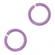Colourful jewellery findings jump rings Purple