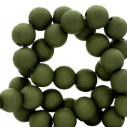 6 mm acrylic beads Sacramento Green