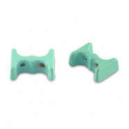 Tile beads Ocean Blue