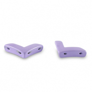 Tile beads arrow Paisley Purple