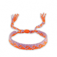 Ready-made Bracelets Lilac-Orange