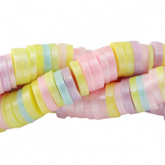 Katsuki beads 6mm Multicolour-Pearl Shine Coating