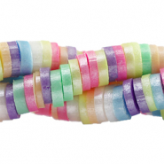 Katsuki beads 4mm Multicolour-Pearl Shine Coating