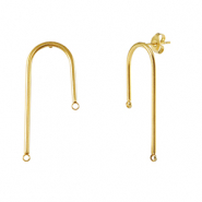 Stainless steel earrings Gold