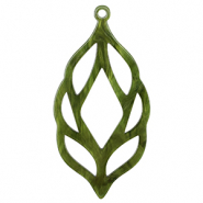 Resin pendants Moss Green