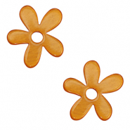 Polaris Lucido pendants flower Carrot Orange