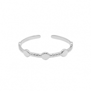 Stainless steel rings Silver