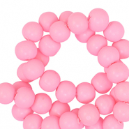 Polymer beads 6mm Pink