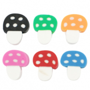 Polymer beads mushroom Multicolour