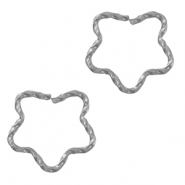 Stainless steel findings jump ring Silver