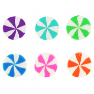 Polymer beads twist Multicolor