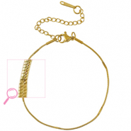 Stainless steel bracelets Gold