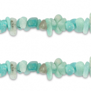 Chipstone beads Amazonite Mint Green