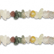 Chipstone beads Rutile Quartz Multicolour