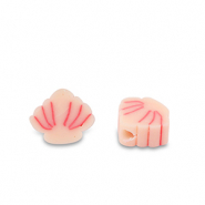 Polymer beads shell Peach-Pink