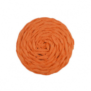 Raffia pendants 25mm Orange