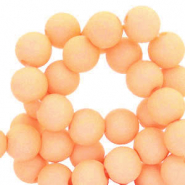 4 mm acrylic beads Peach