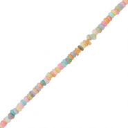 Shell beads disc Pastel Multicolor
