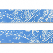 Bandana Light Blue-White