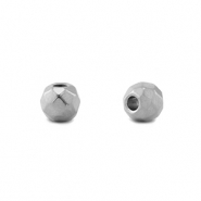Stainless steel beads 6mm Silver