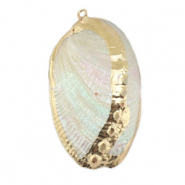 Shell pendants specials Mussel Pearl-Gold