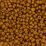 Miyuki seed beads 11/0 Duracoat Opaque Toast Brown 11-4460