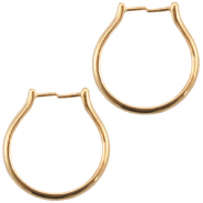 DQ european metal ring Gold (nickel free)