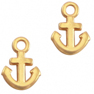 DQ European metal charms anchor Gold (nickel free)