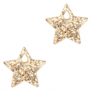 Plexx charms star glitter Rose Peach